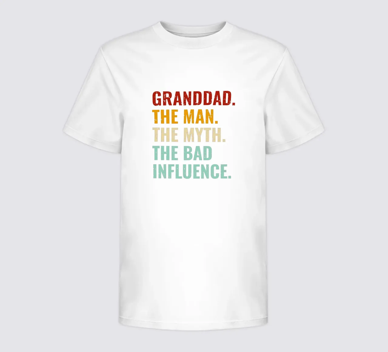 The Man, The Myth, The Bad Influence t-shirt bambini da edsonramosart