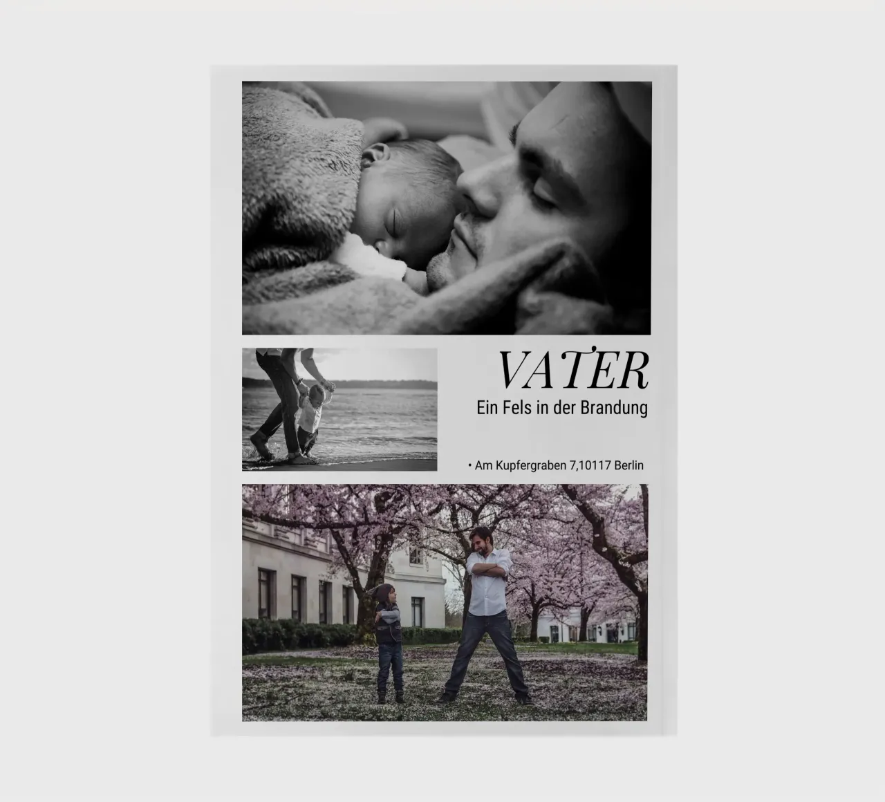 Personalized Photo with Dad notebook by NEWEST CUSTOM SHOP
