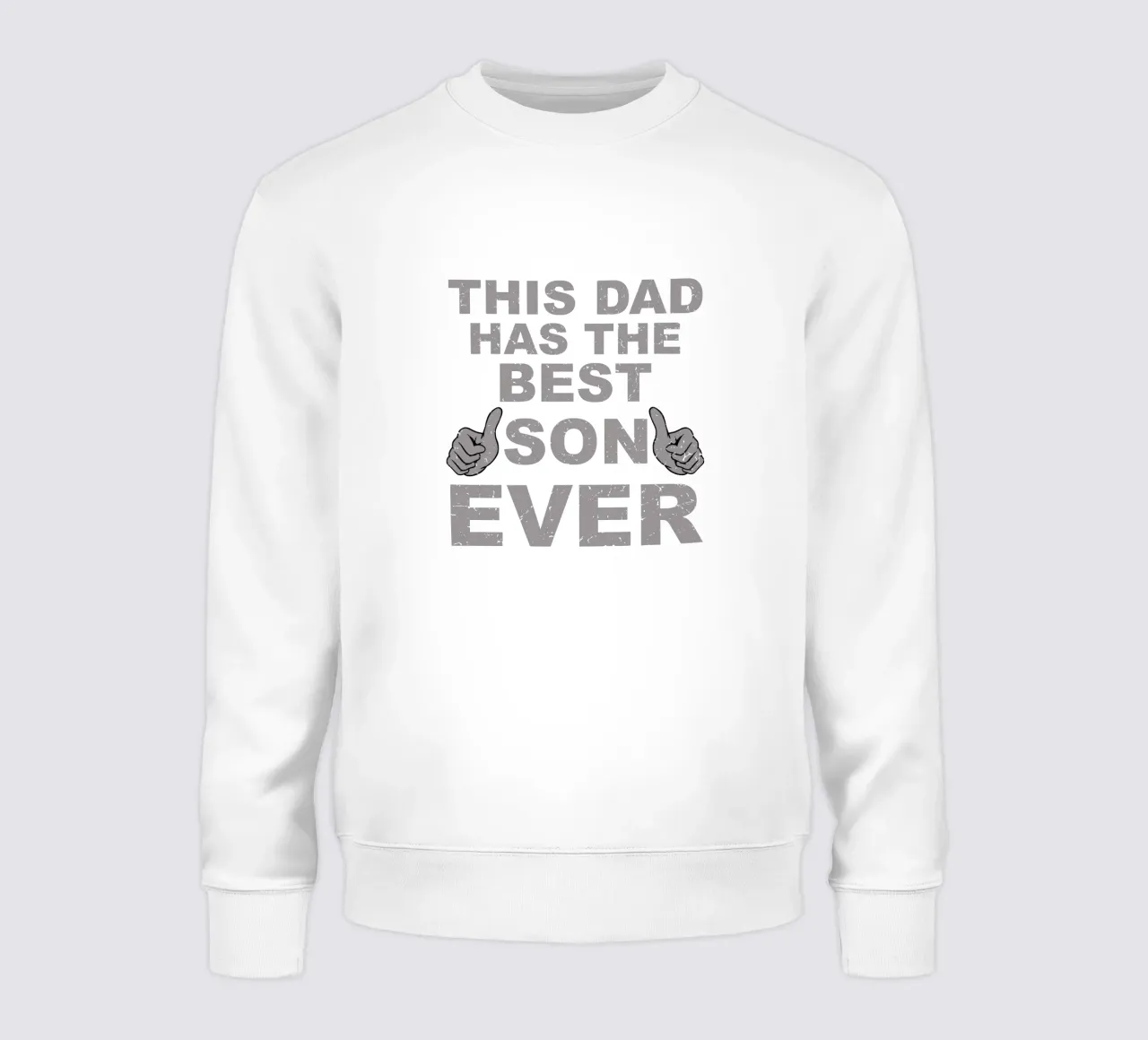 THIS DAD HAS THE BEST SON EVER felpa da edsonramosart