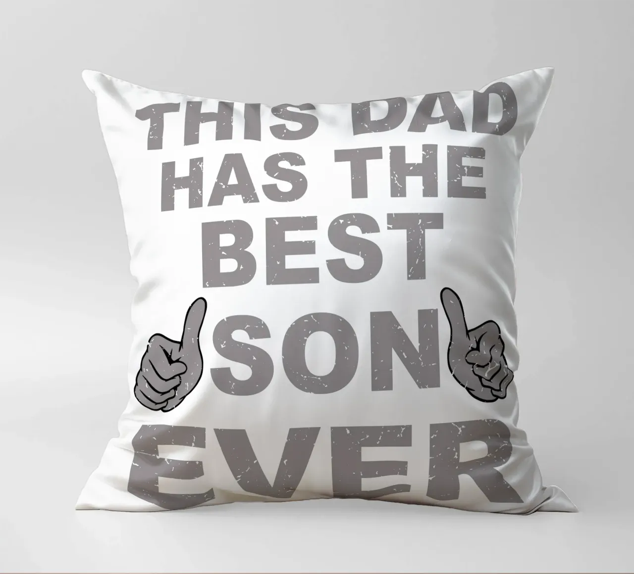 THIS DAD HAS THE BEST SON EVER cuscino da edsonramosart