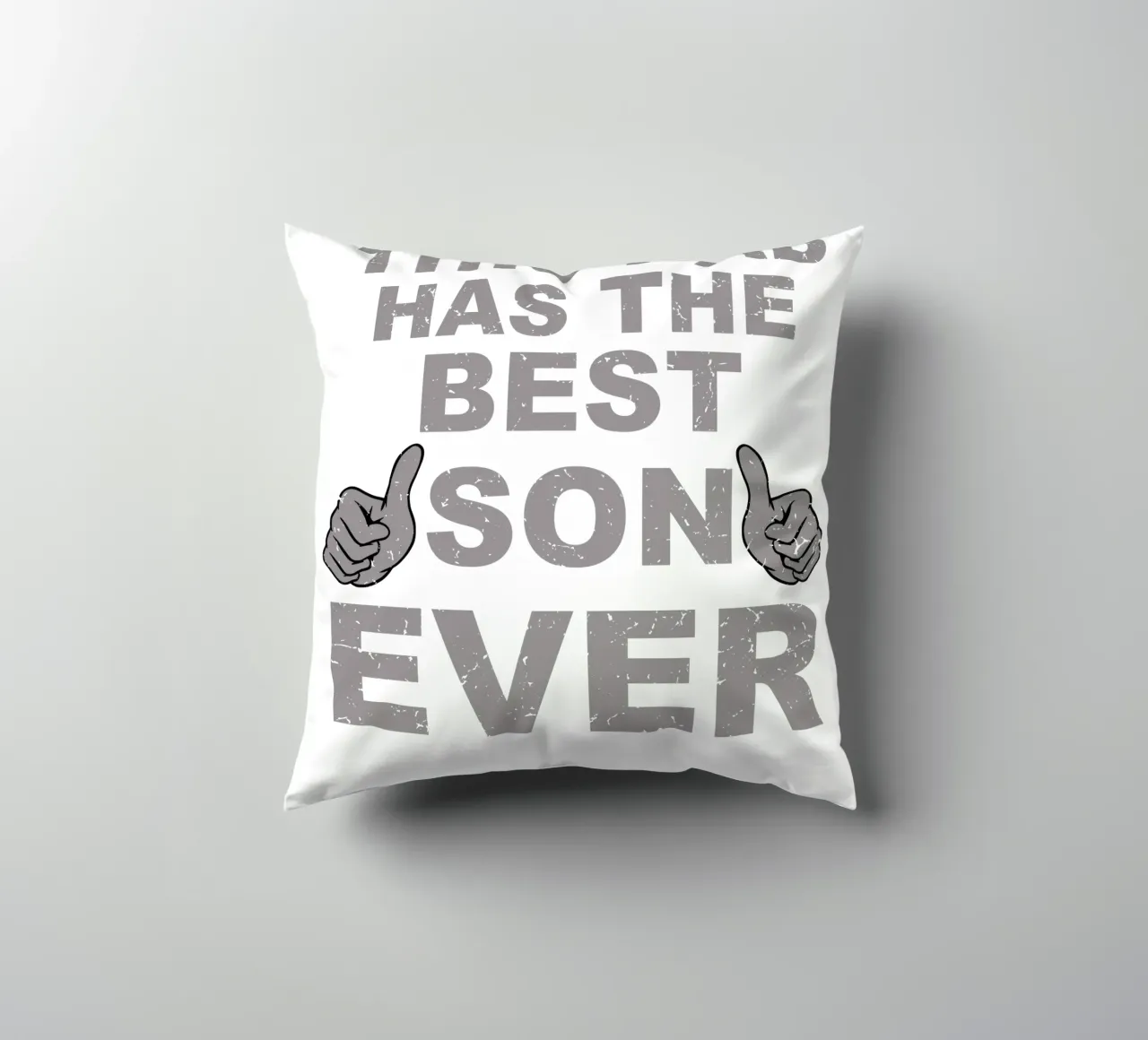 THIS DAD HAS THE BEST SON EVER cuscino da edsonramosart