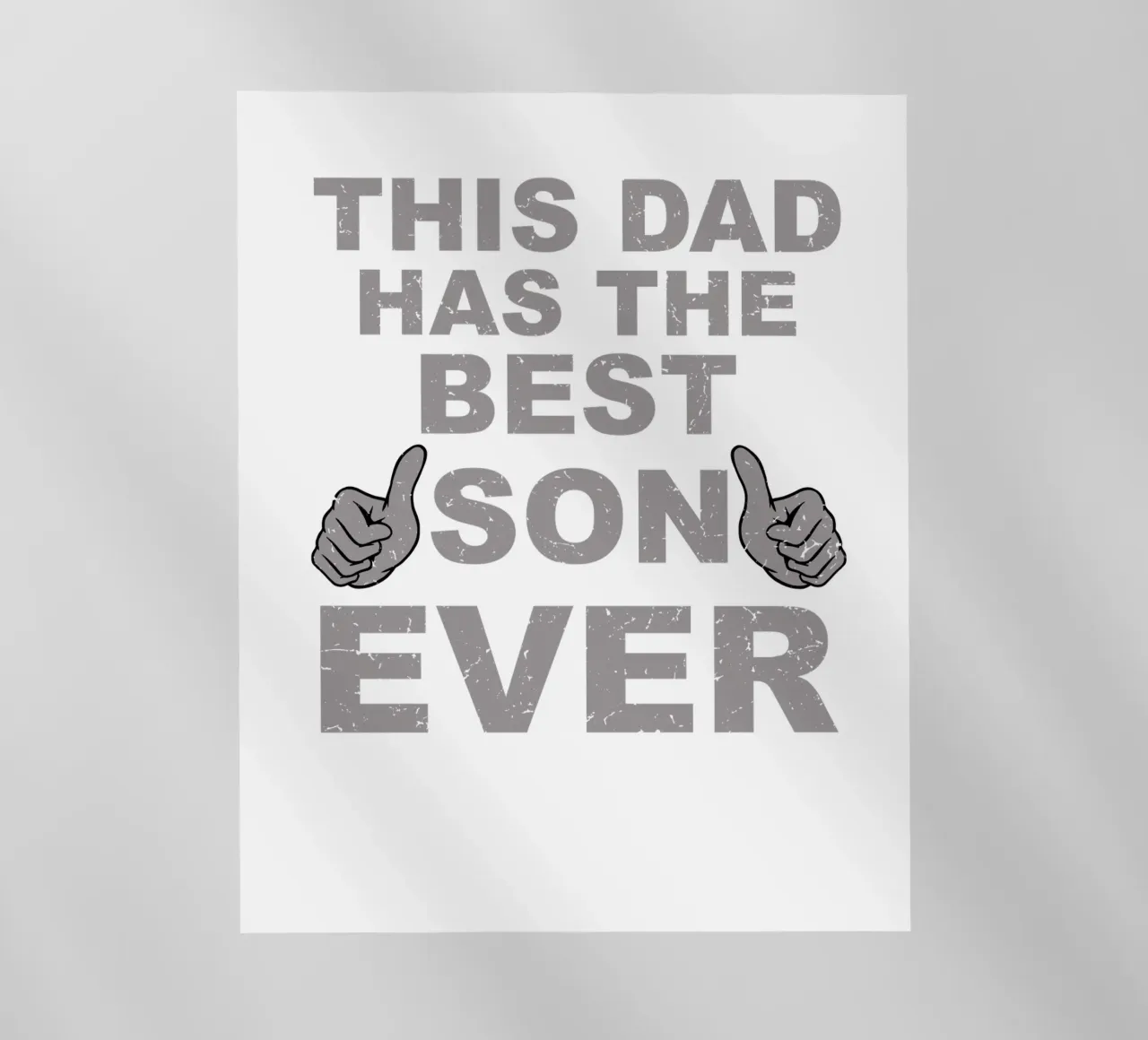 THIS DAD HAS THE BEST SON EVER pellicola backlit da edsonramosart