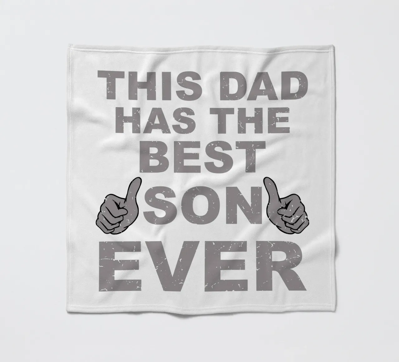 THIS DAD HAS THE BEST SON EVER coperta in pile da edsonramosart