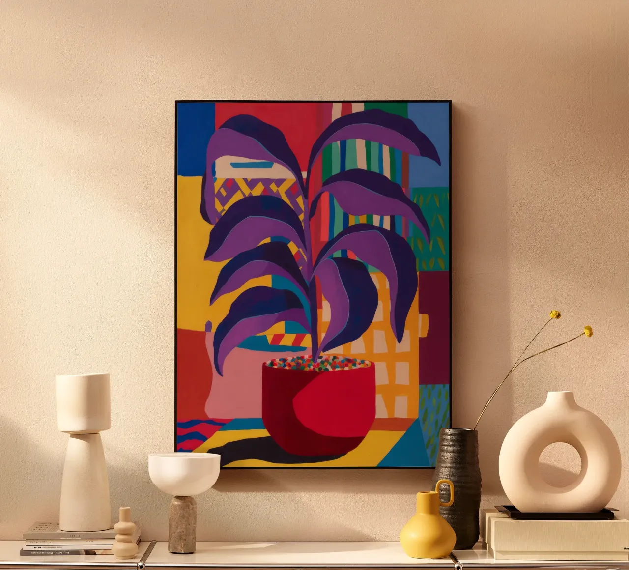 Solitudine delle foglie d'ombra plexiglass da Zep Layers