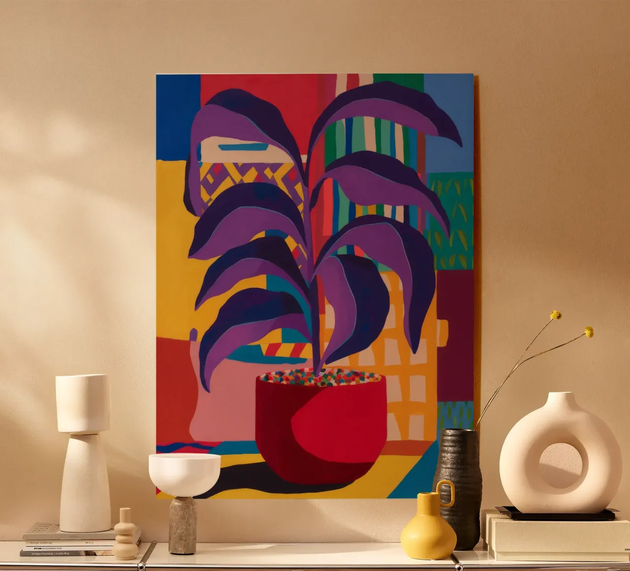 Solitudine delle foglie d'ombra plexiglass da Zep Layers