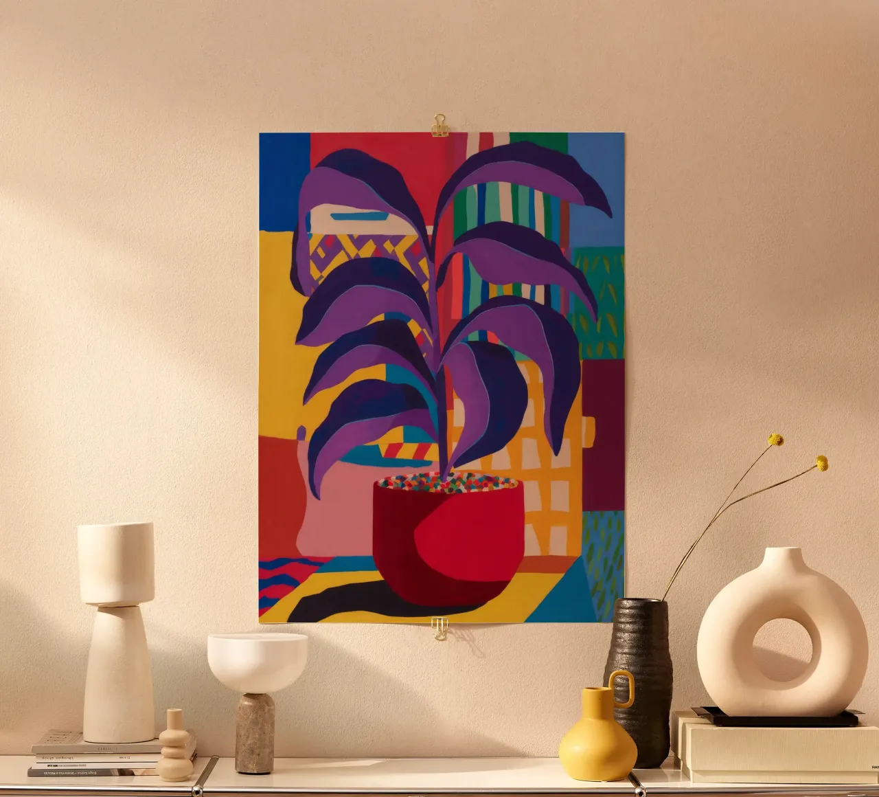 Shadow Leaf Solitude poster by Zep Layers