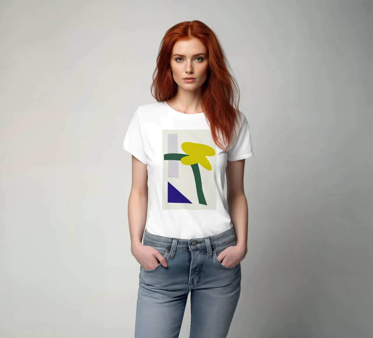 Abstrakt t-shirt da Helena Ravenne