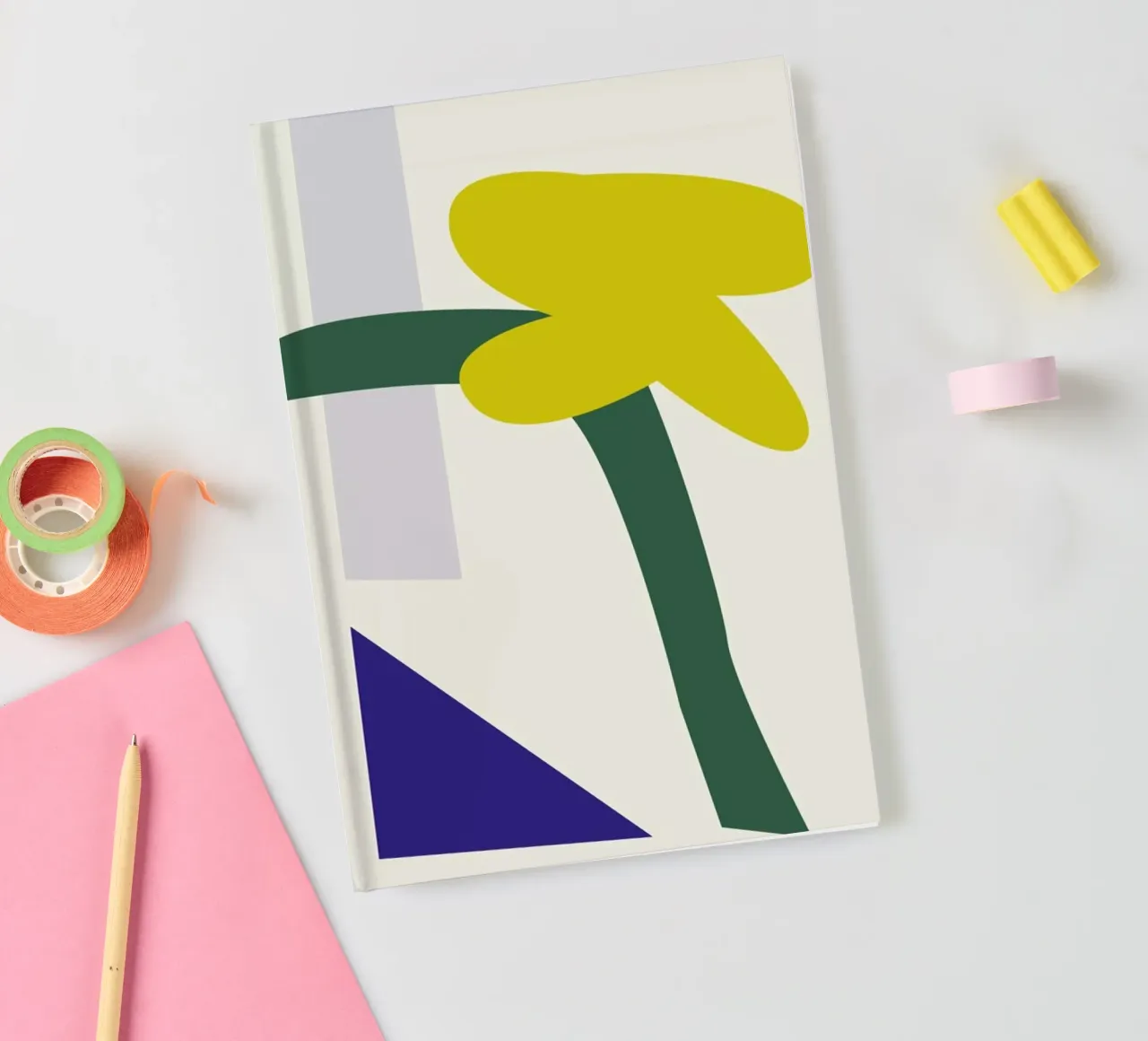 Abstrakt notebook by Helena Ravenne