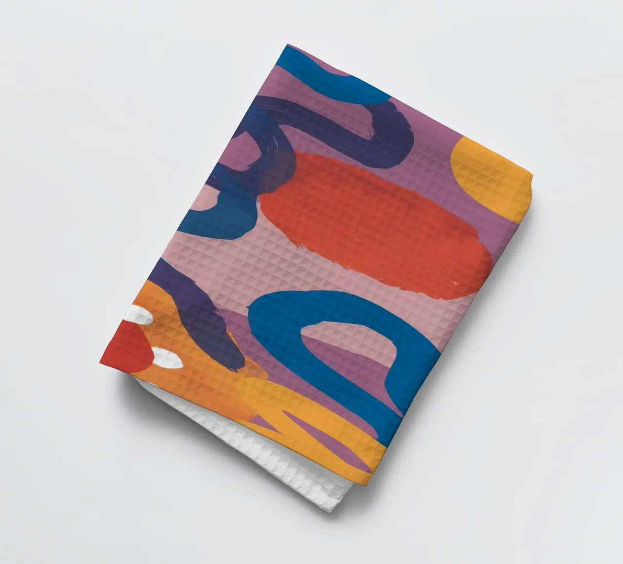 Esprit abstrait dansant torchon de Zep Layers