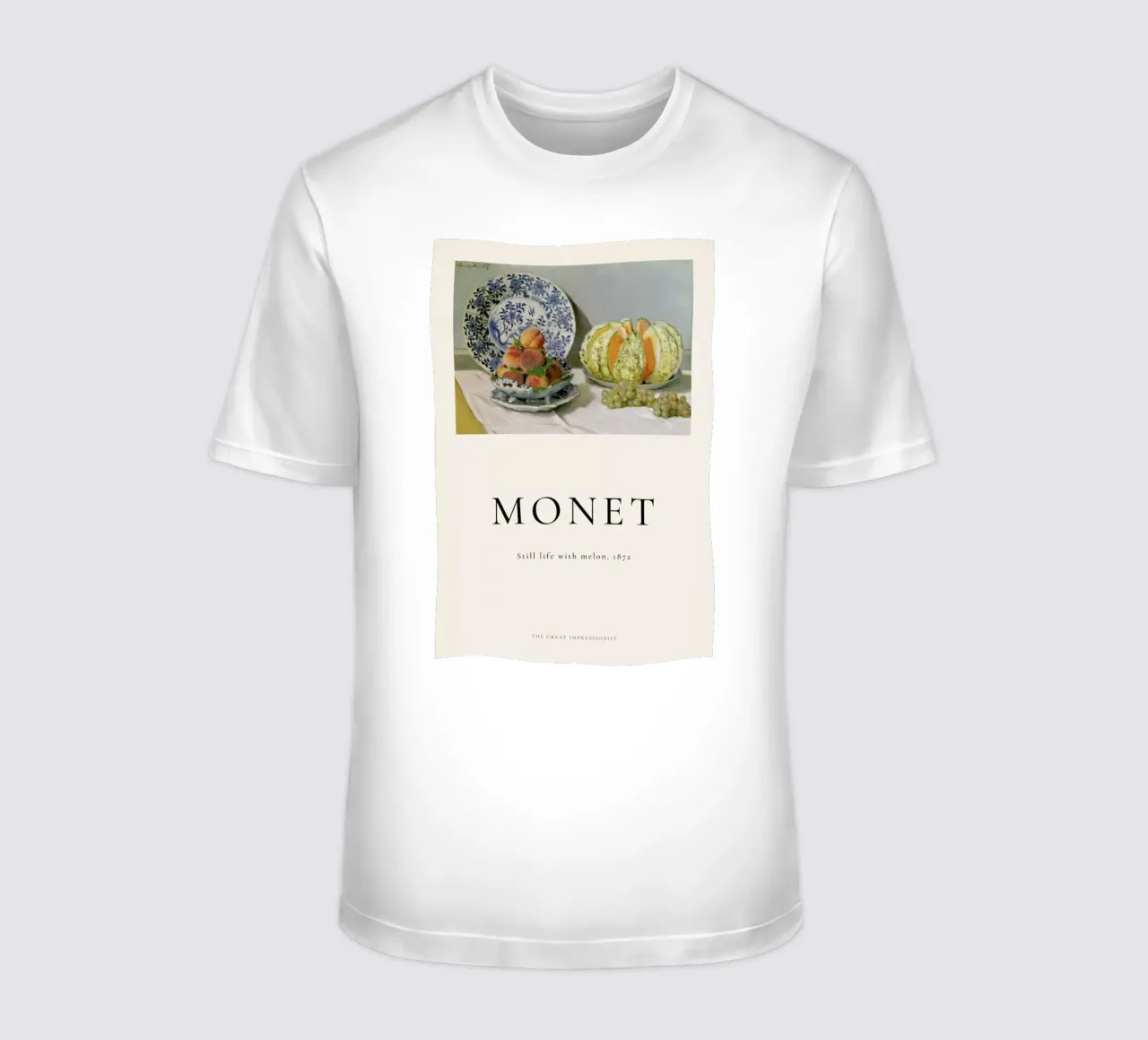 Monet - Still Life with Melon t-shirt da ARTOTHEK