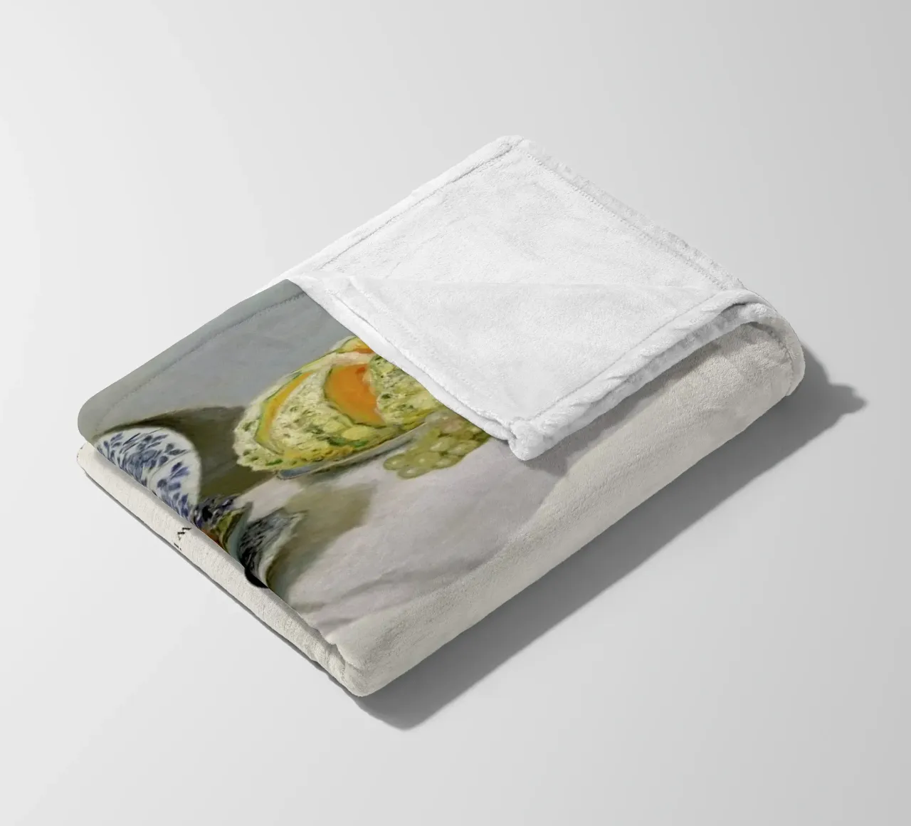 Monet - Still Life with Melon coperta in pile da ARTOTHEK