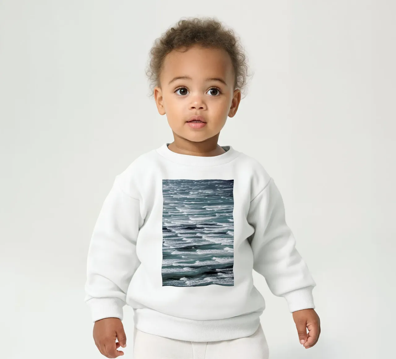 Infinite Waves 02 Baby Sweatshirt von Shot By Clint