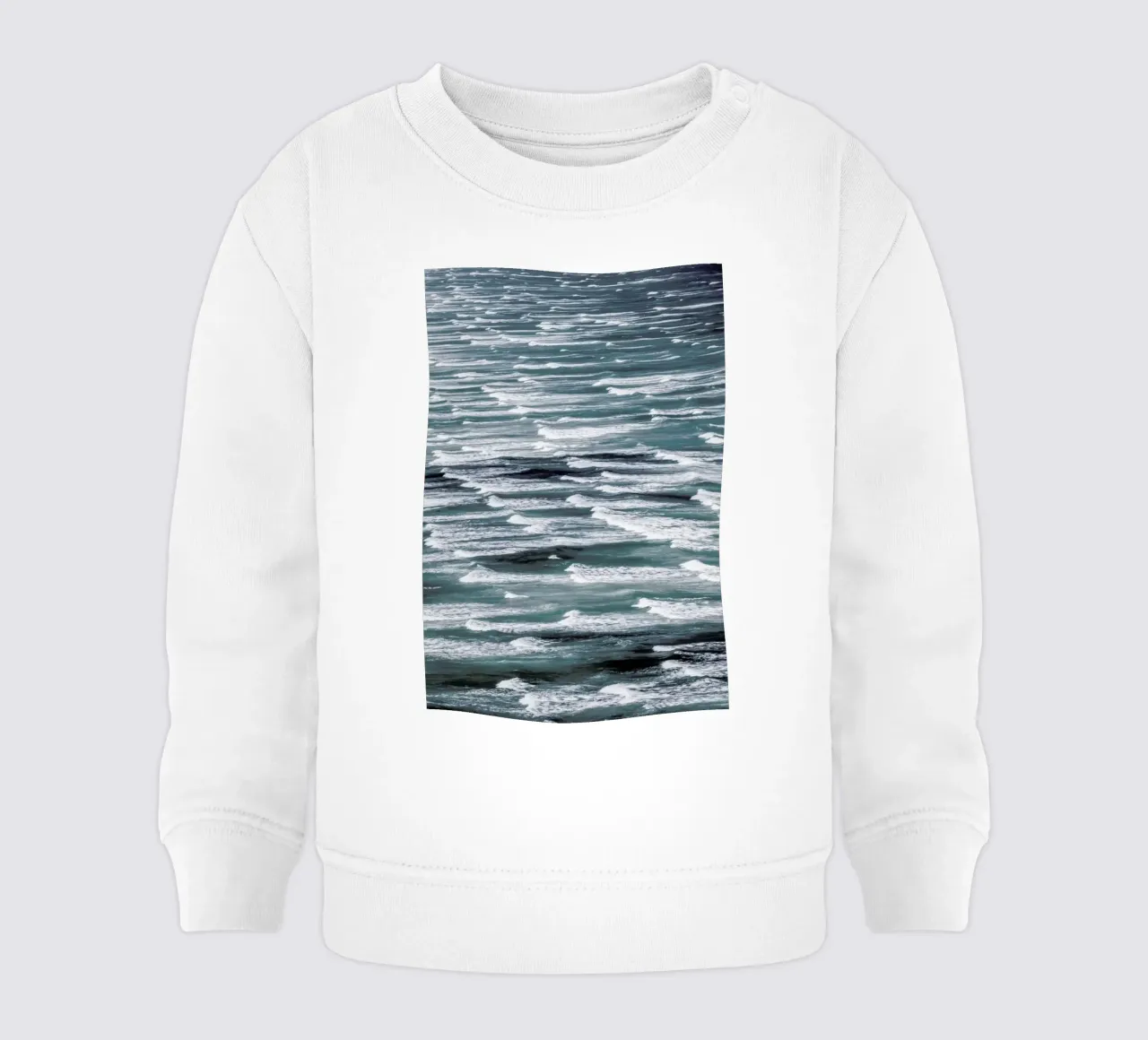 Infinite Waves 02 baby sweatshirt van Shot By Clint