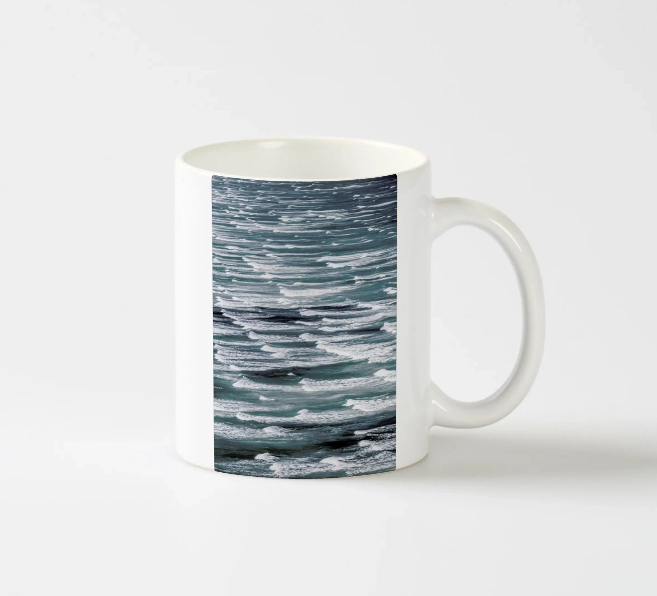 Infinite Waves 02 tazza in ceramica da Shot By Clint