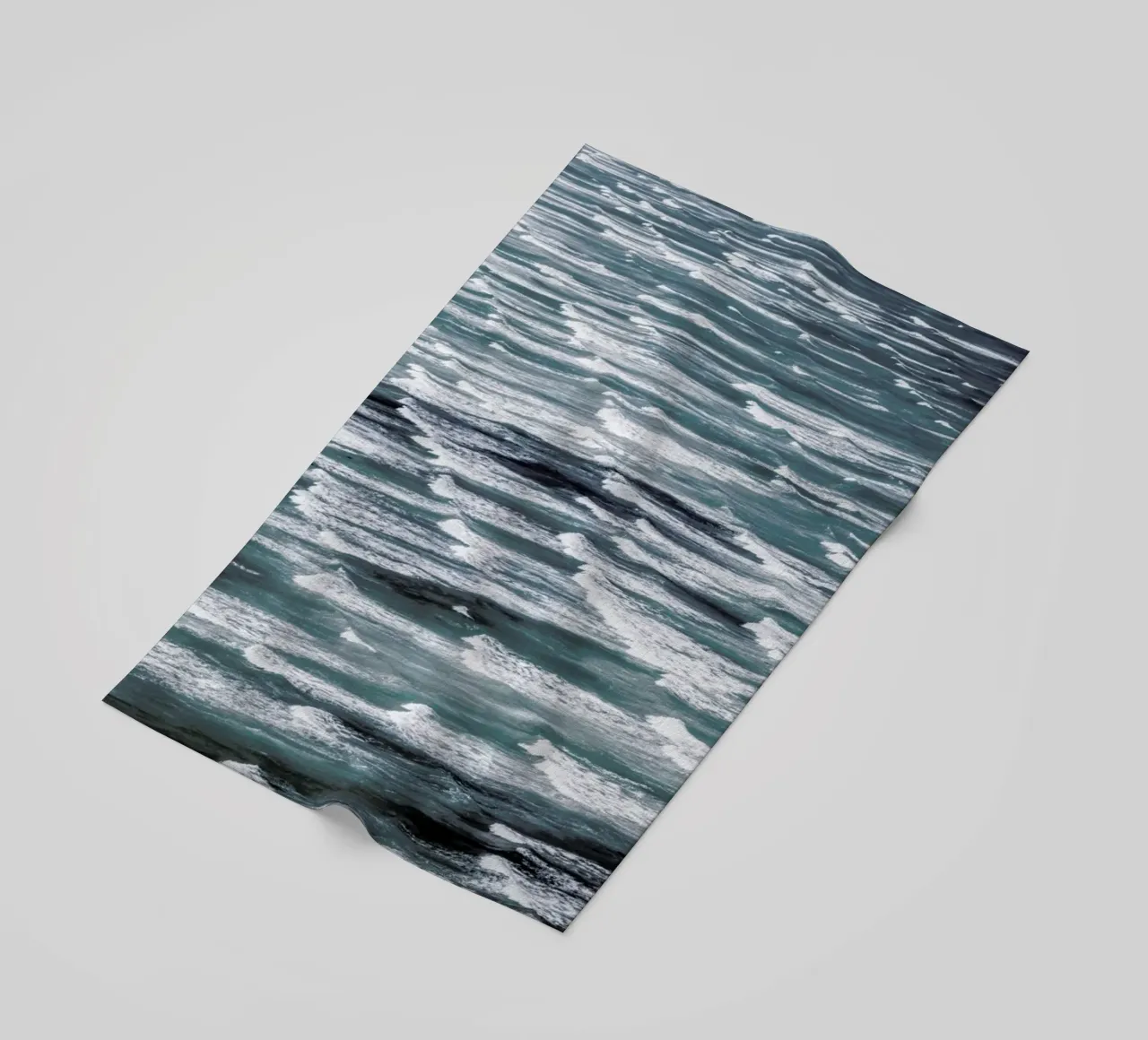 Infinite Waves 02 Strandtuch von Shot By Clint