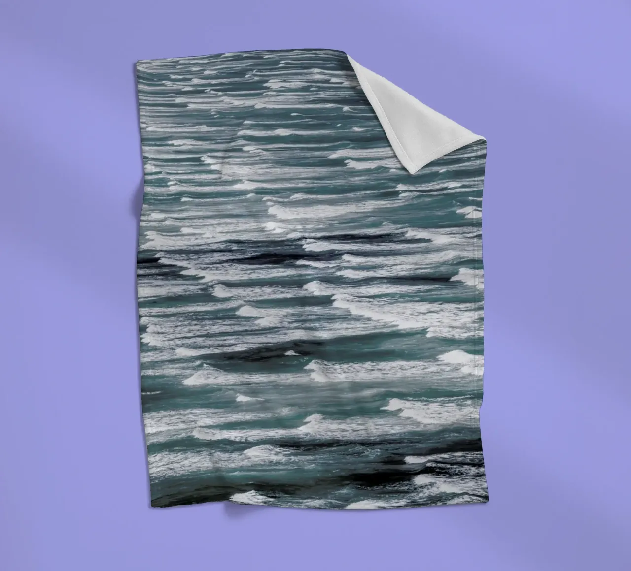 Infinite Waves 02 Fleecedecke von Shot By Clint