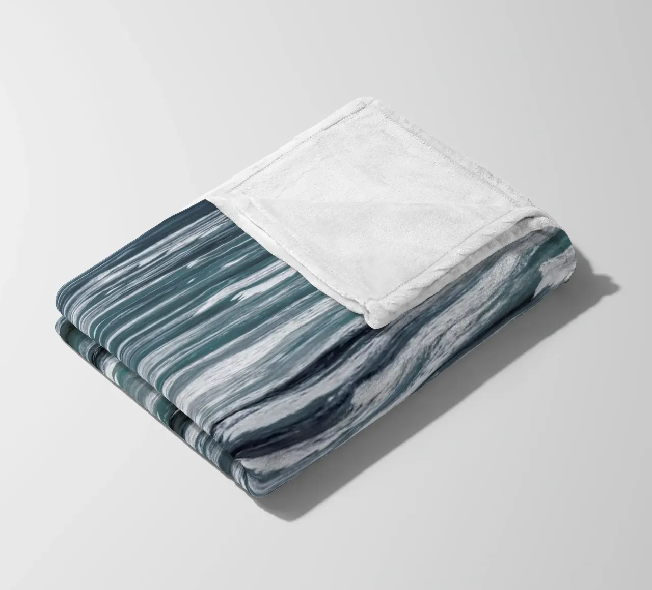Infinite Waves 02 fleece blanket by Shot By Clint