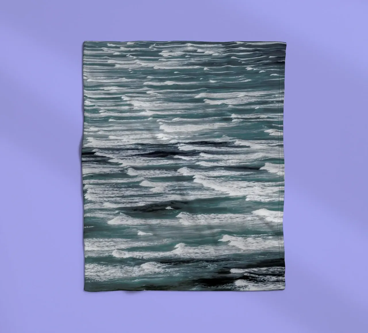 Infinite Waves 02 Fleecedecke von Shot By Clint