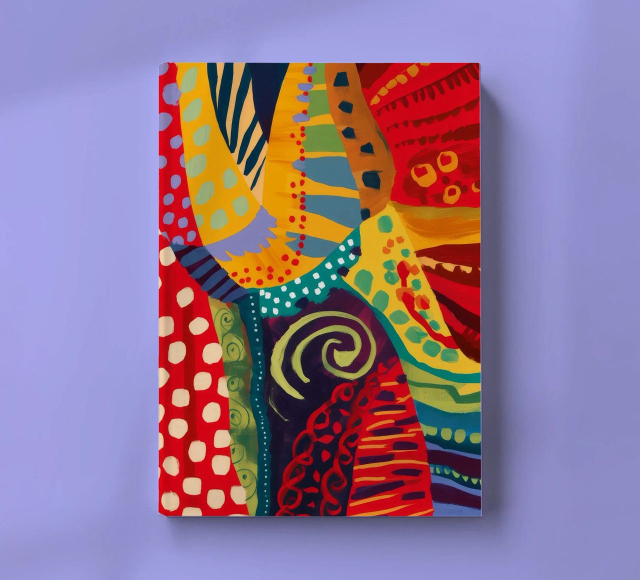 Textile Rhythm Pulse carnet de notes de Zep Layers