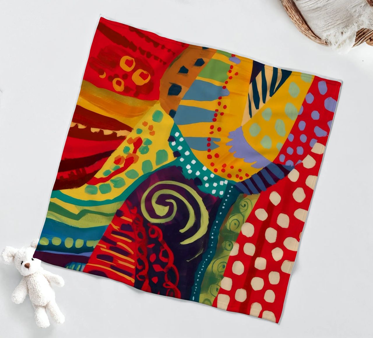 Impulso del ritmo tessile coperta in pile da Zep Layers