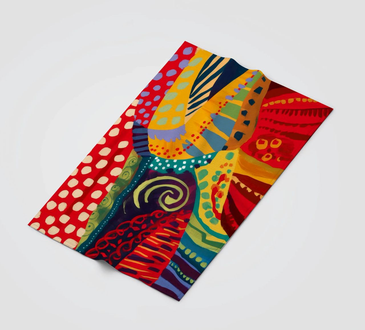 Impulso del ritmo tessile coperta in pile da Zep Layers