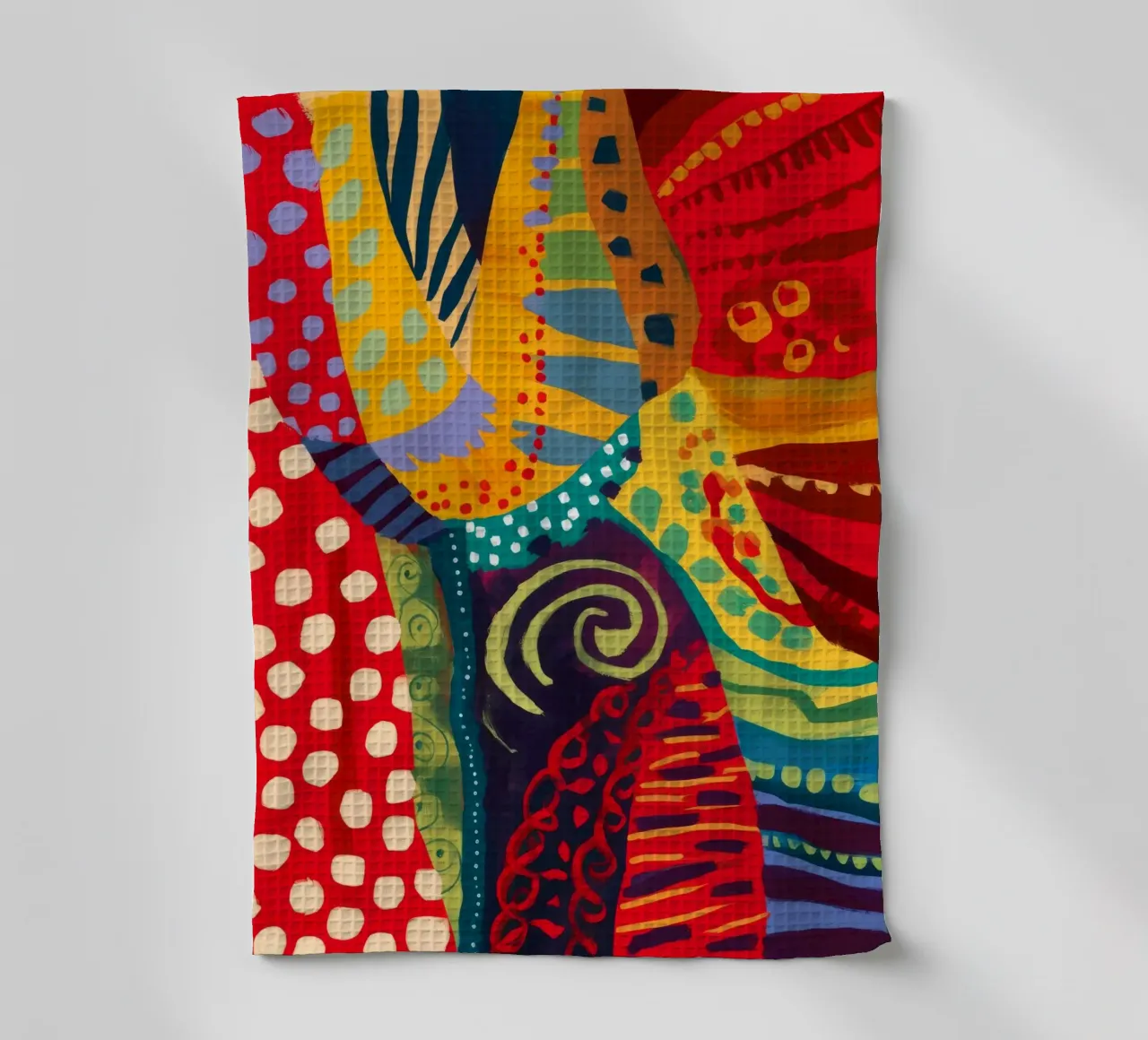 Textile Rhythm Pulse Geschirrtuch von Zep Layers