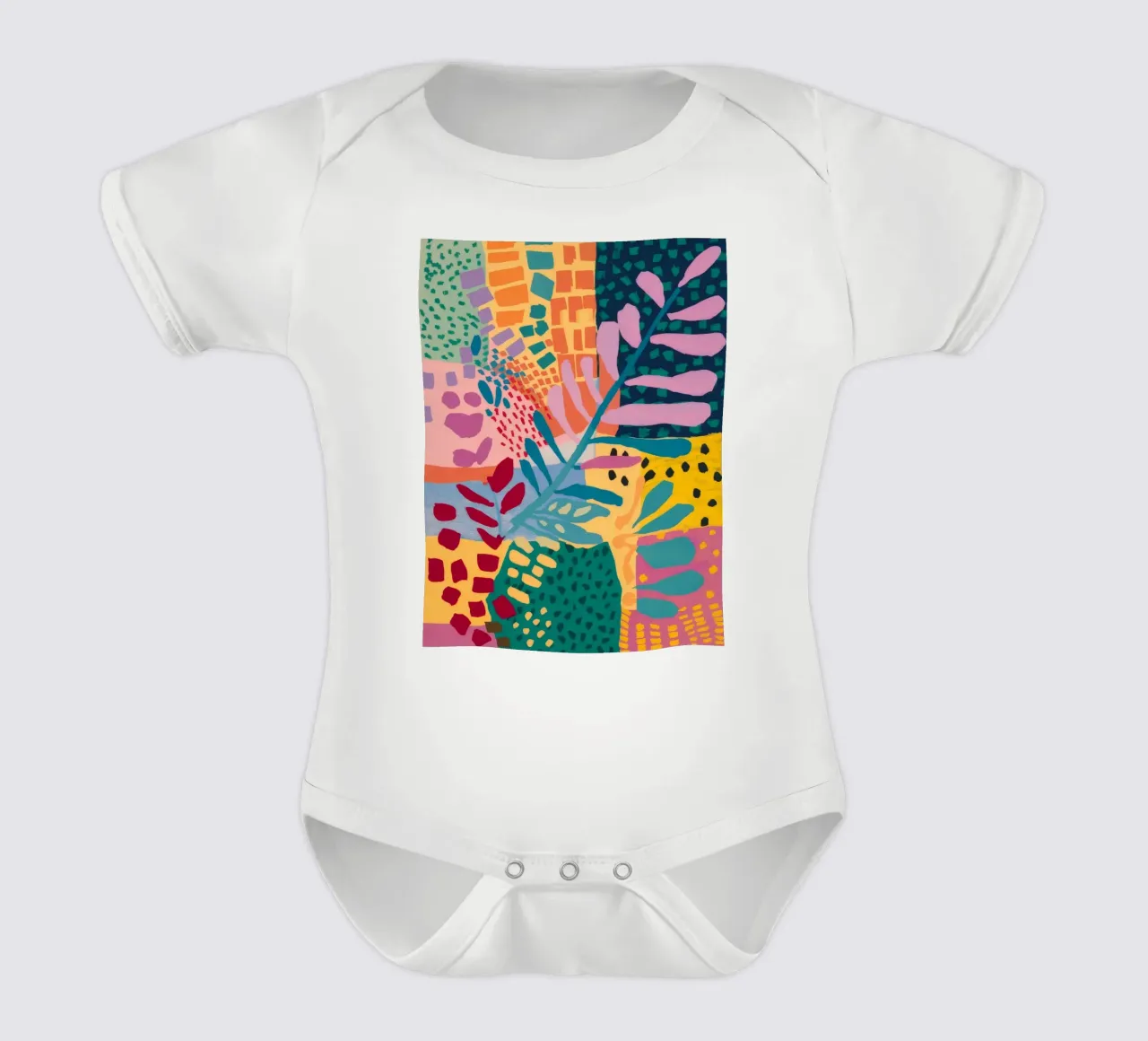 Patchwork Garden Flow body bébé de Zep Layers