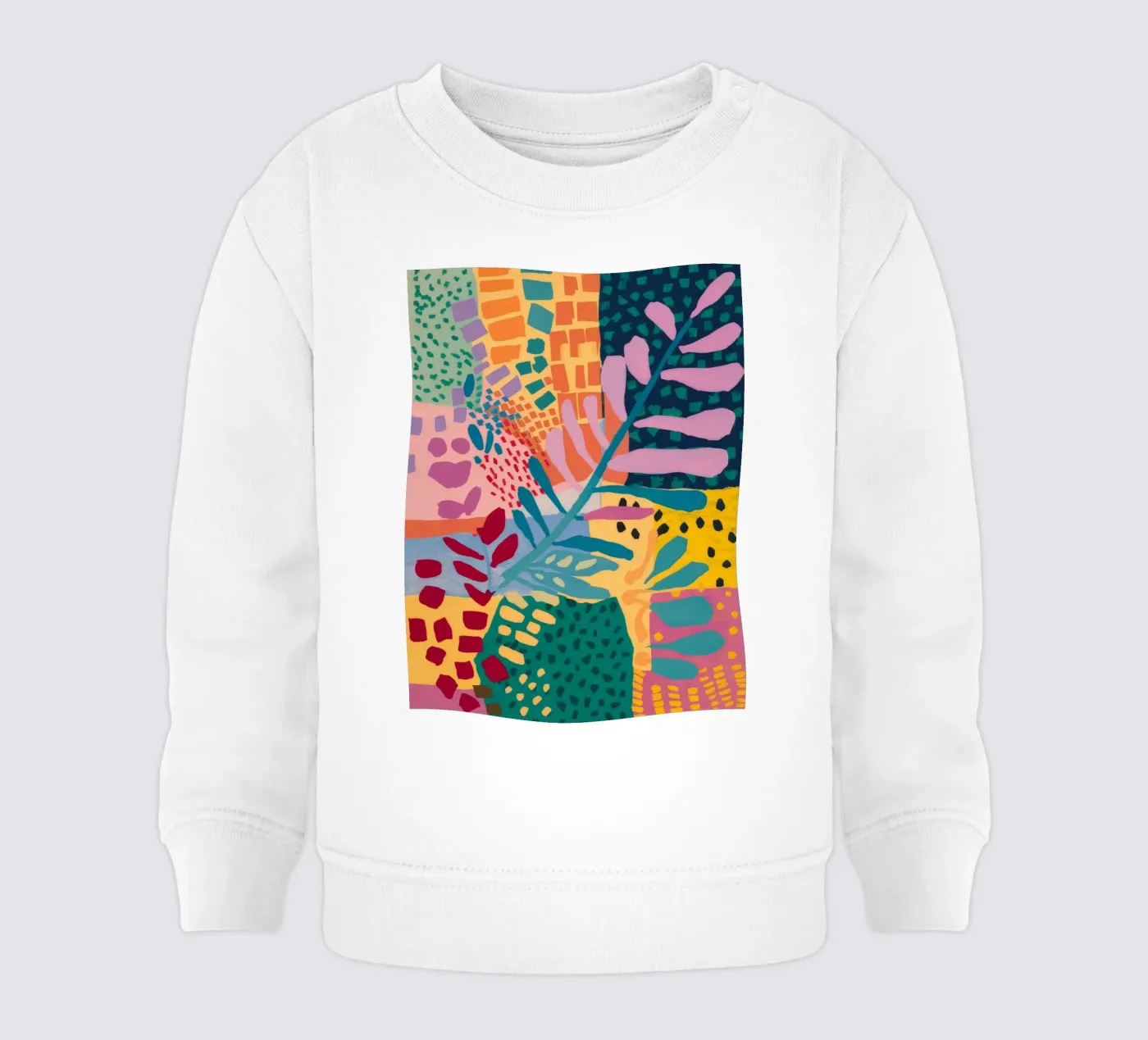 Patchwork Garden Flow sweat pour bébé de Zep Layers
