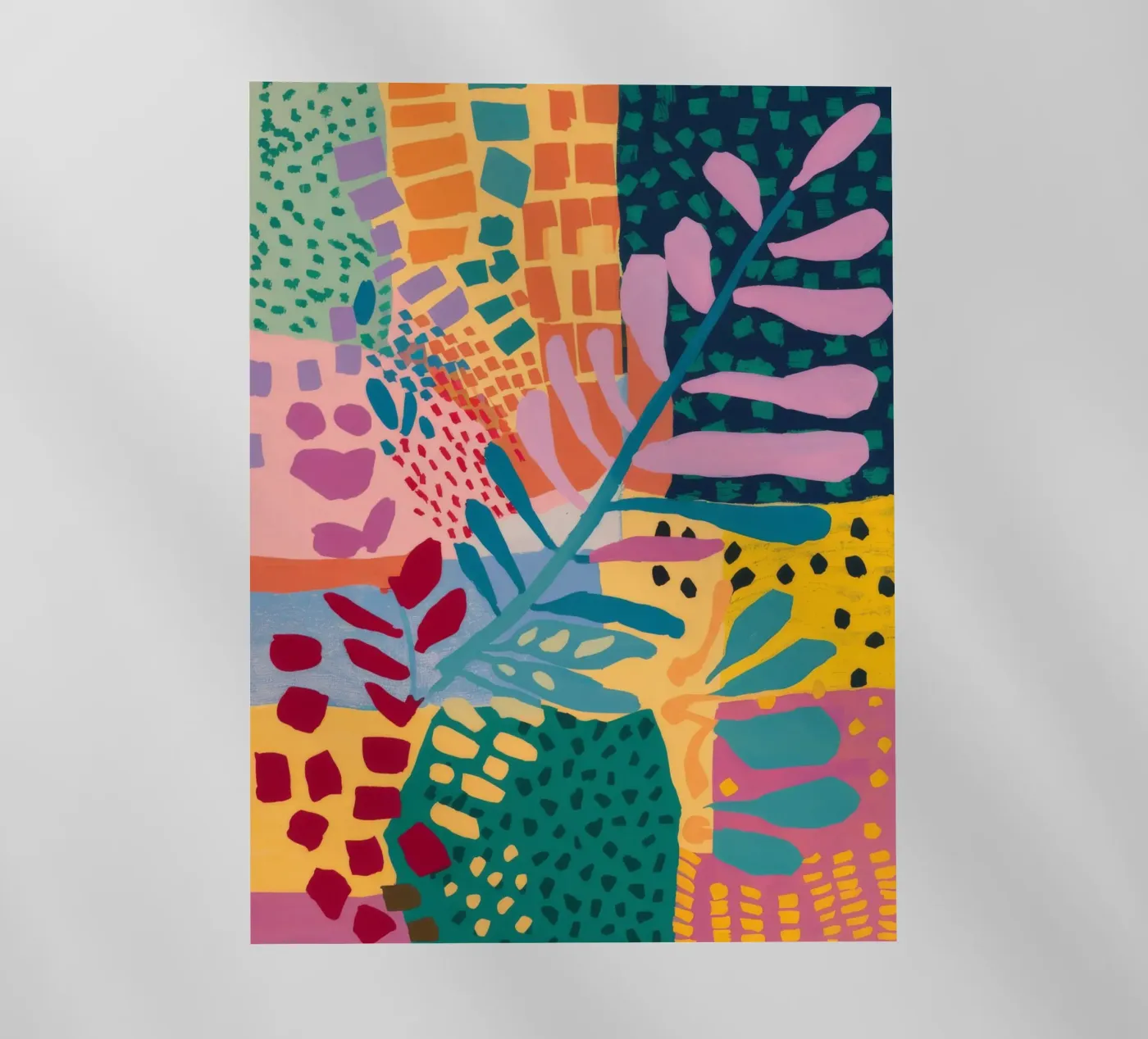 Flusso del giardino patchwork pellicola backlit da Zep Layers