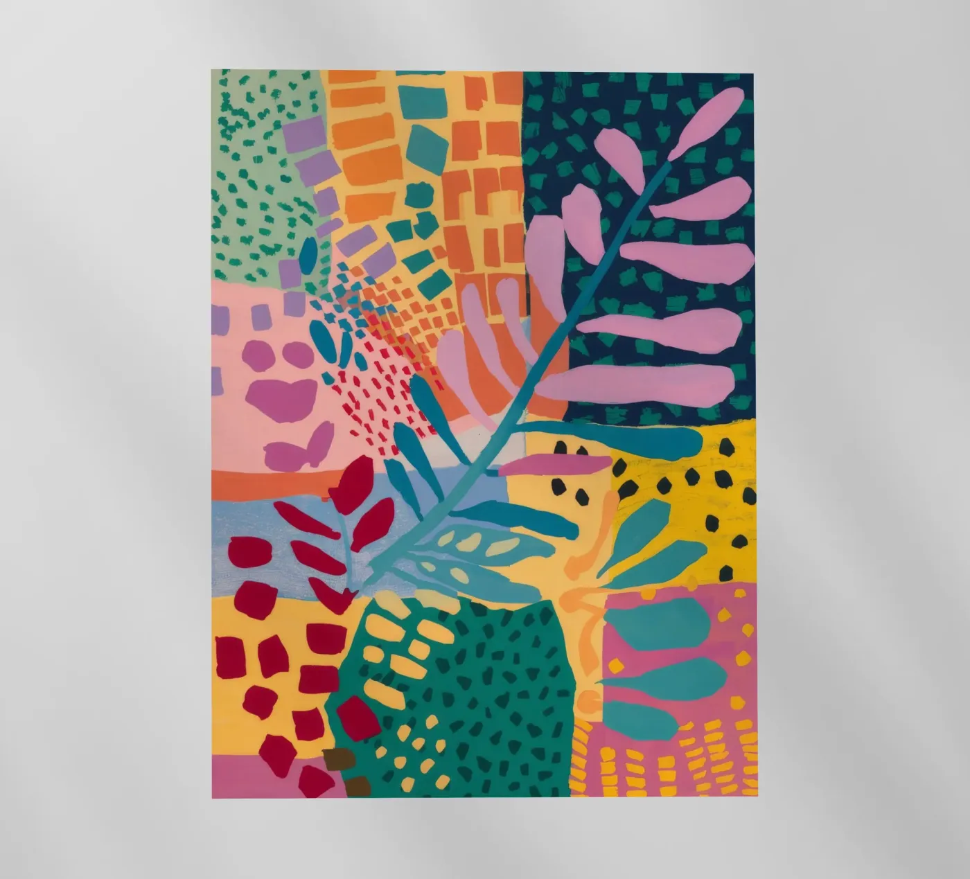 Patchwork Garden Flow film rétro-éclairé de Zep Layers