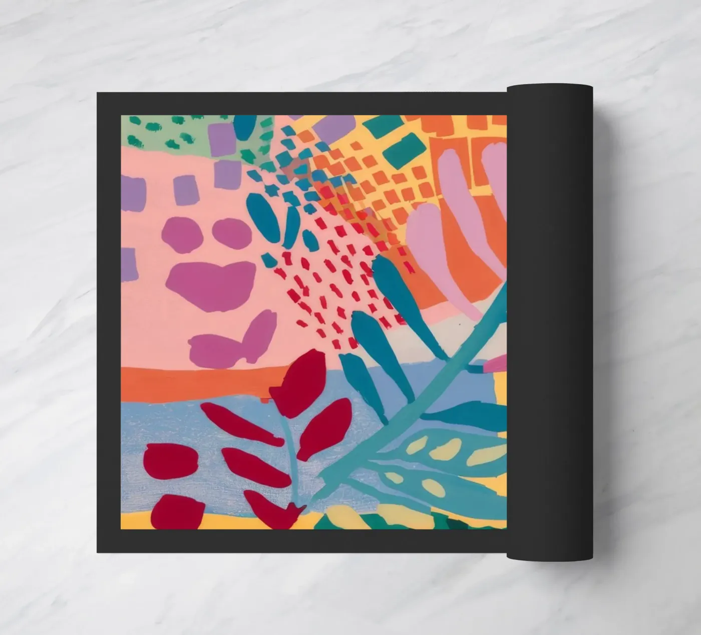 Flusso del giardino patchwork zerbino da Zep Layers