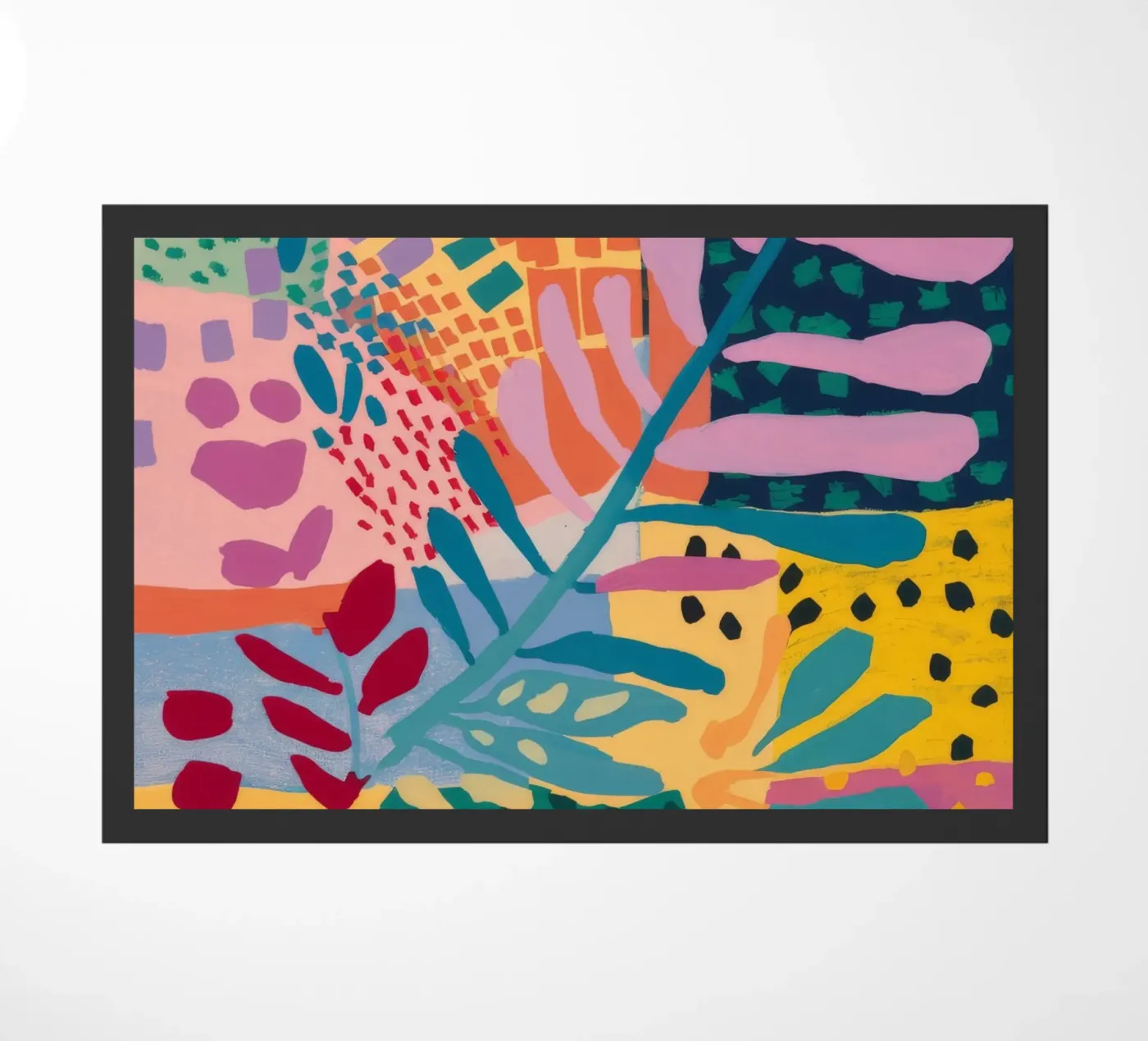 Patchwork Garden Flow doormat by Zep Layers