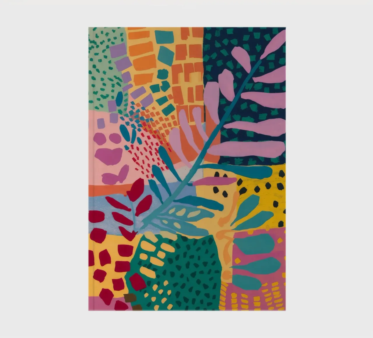 Patchwork Garden Flow notebook by Zep Layers