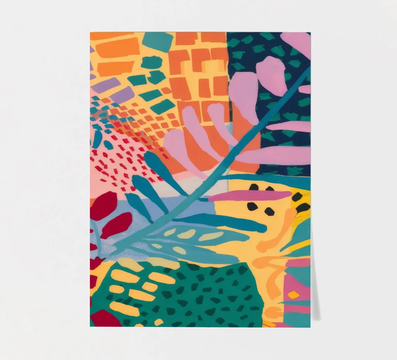 Patchwork Garden Flow sticker sheet by Zep Layers