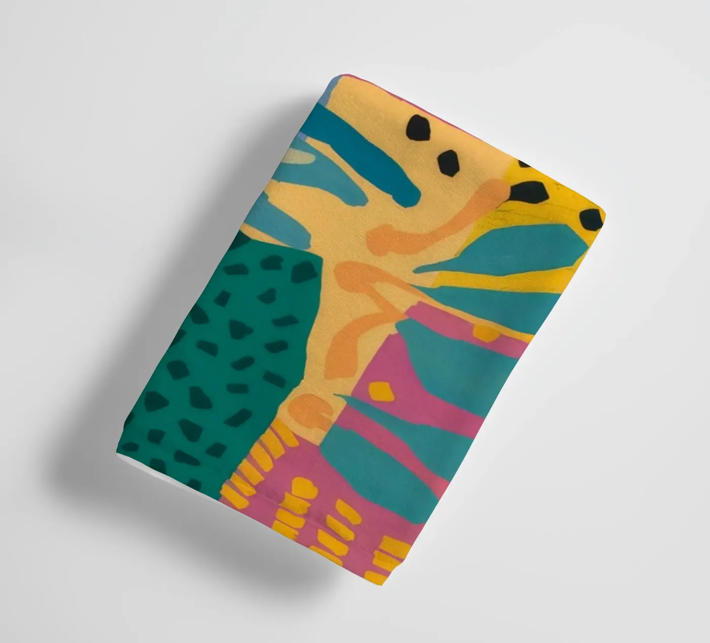 Patchwork Tuinstroom badhanddoek van Zep Layers