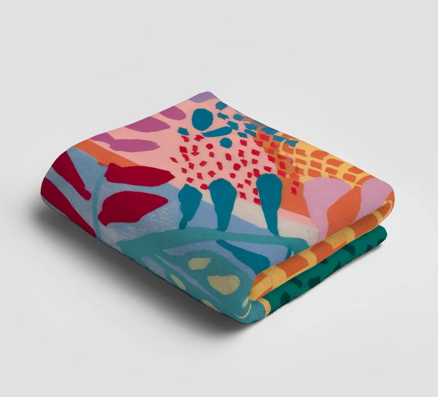 Patchwork Garden Flow Handtuch von Zep Layers