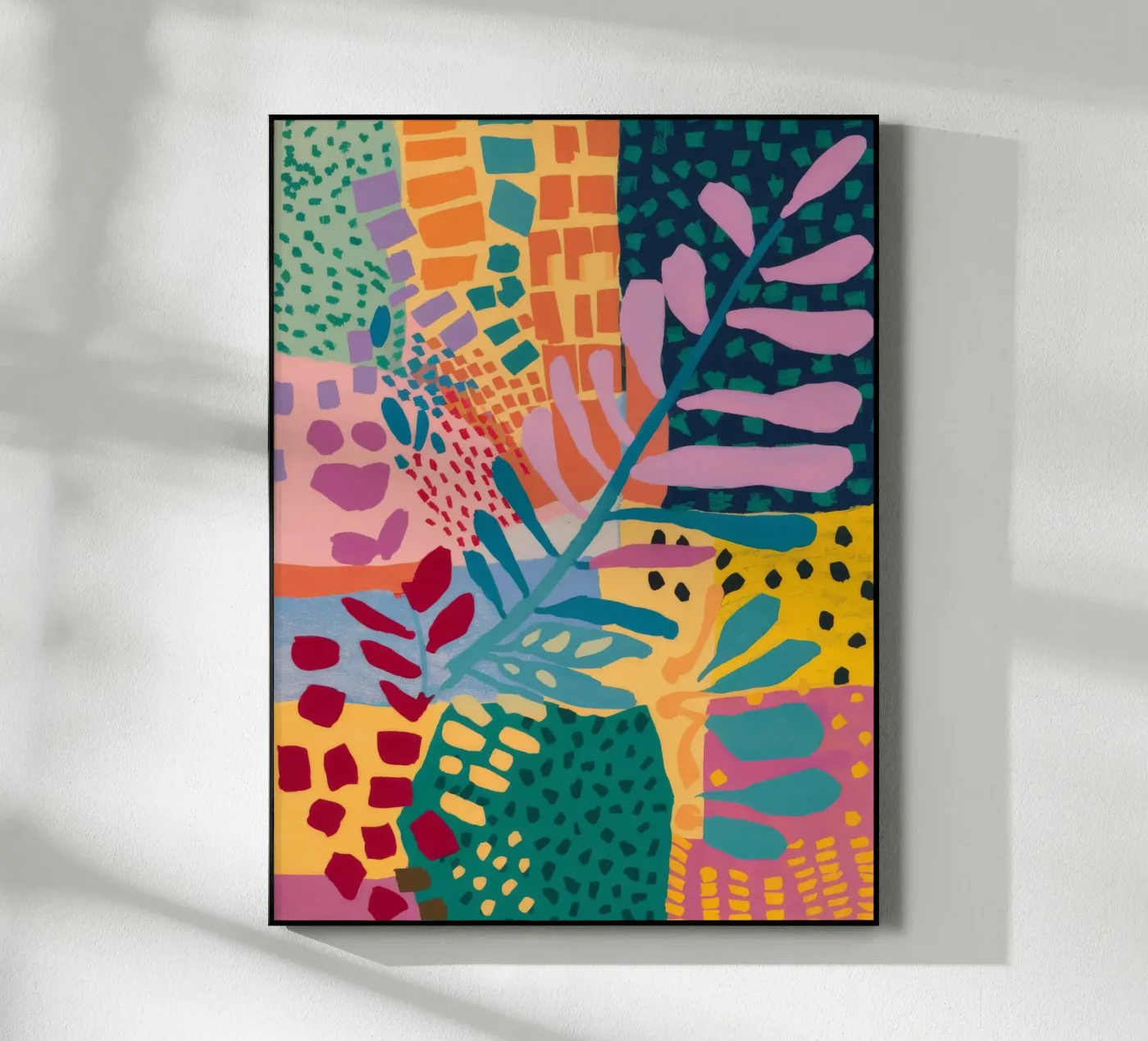 Patchwork Garden Flow plexiglas de Zep Layers