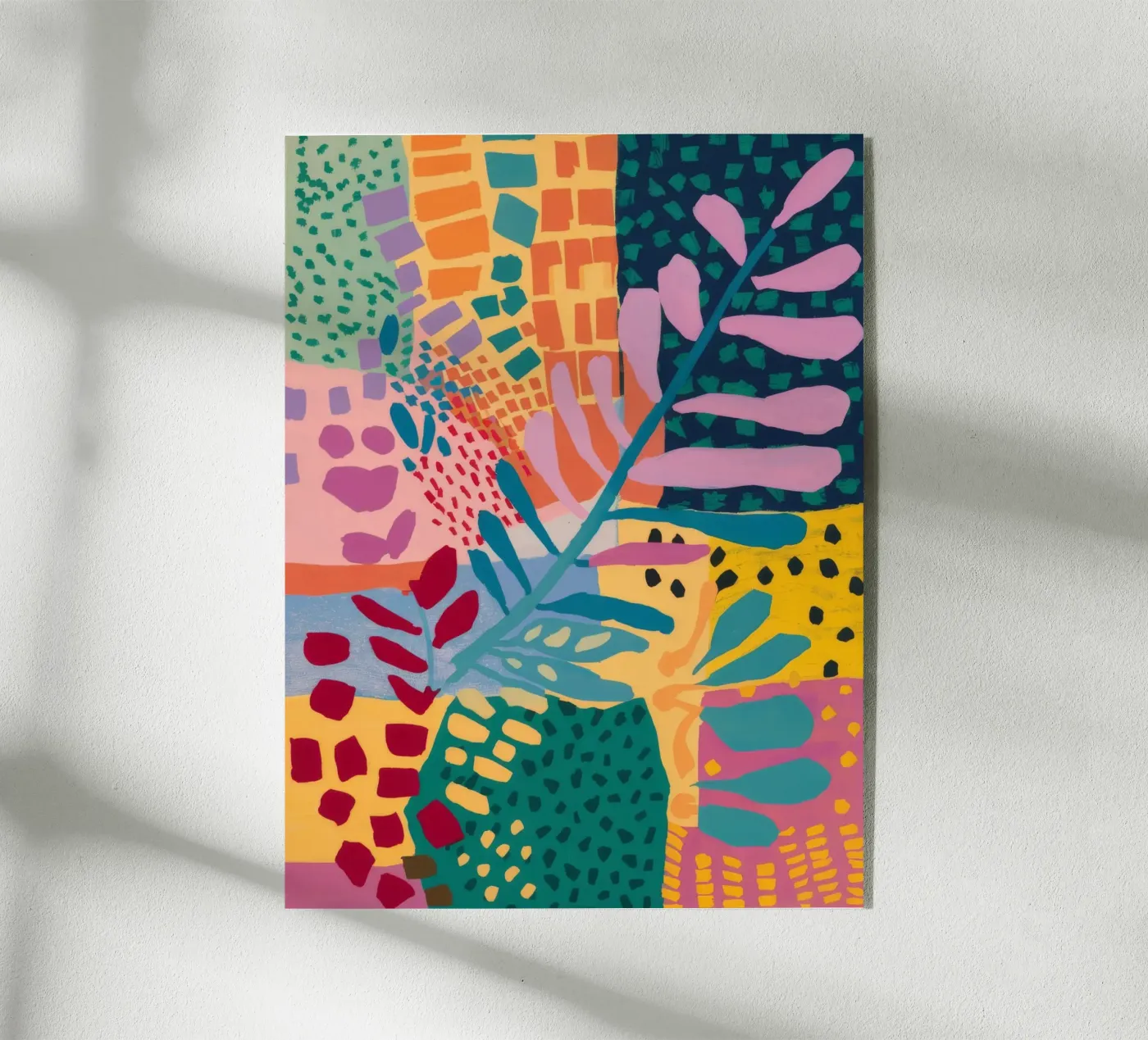 Patchwork Garden Flow plexiglas de Zep Layers