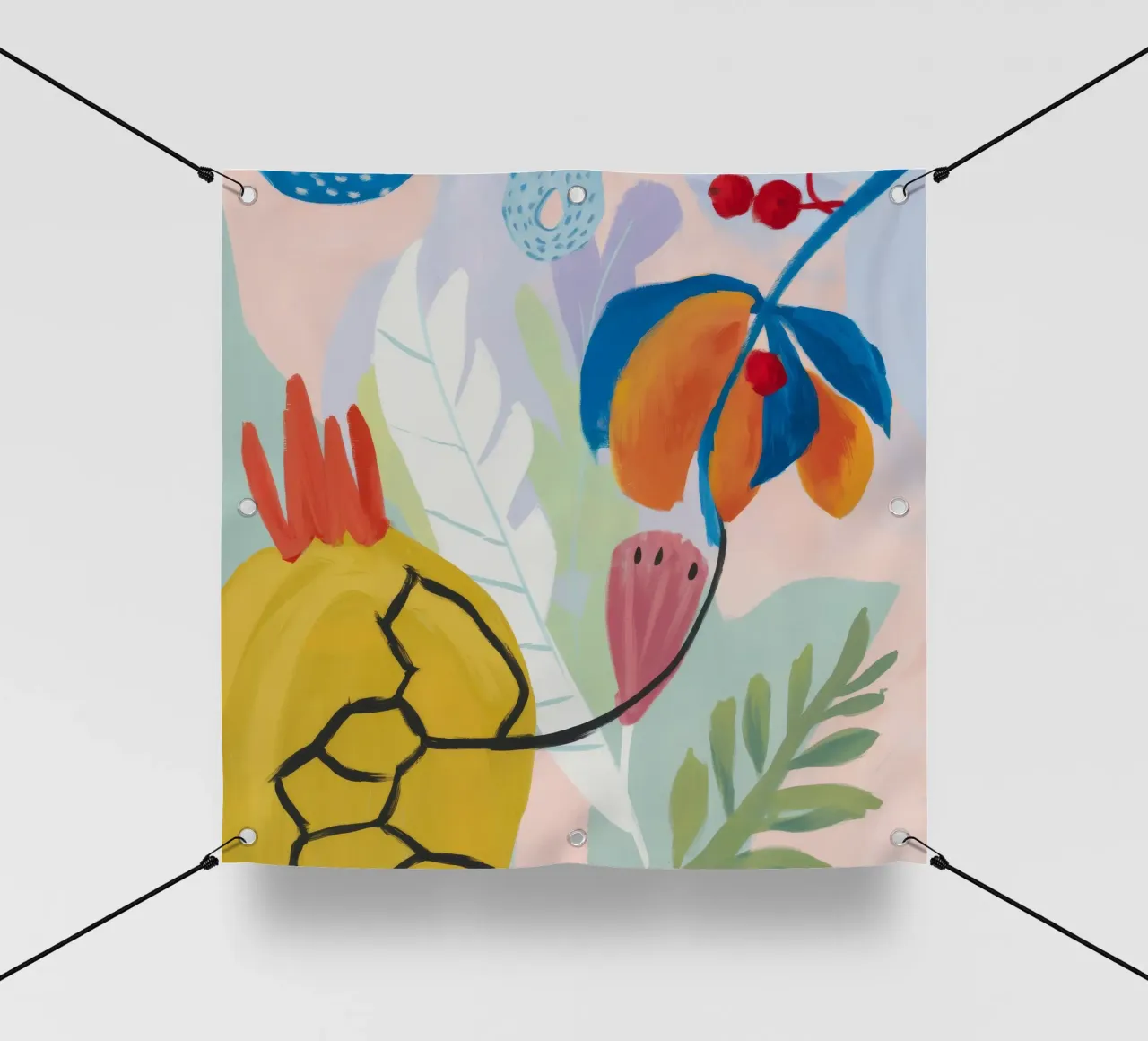 Melodia di frutta delicata telo in pvc da Zep Layers