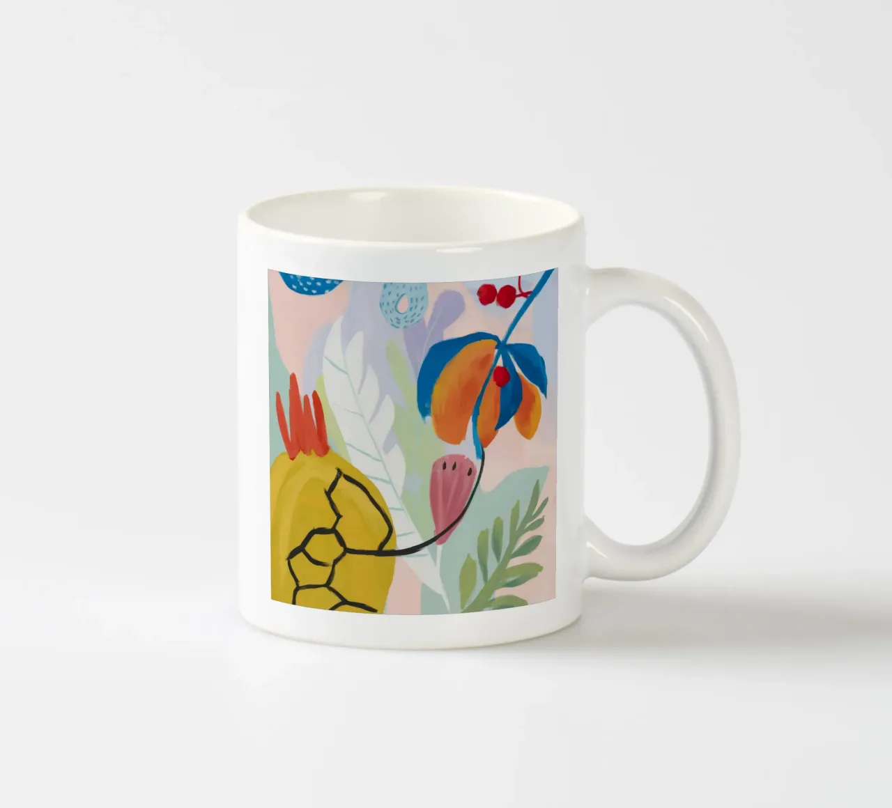 Melodia di frutta delicata tazza in ceramica da Zep Layers