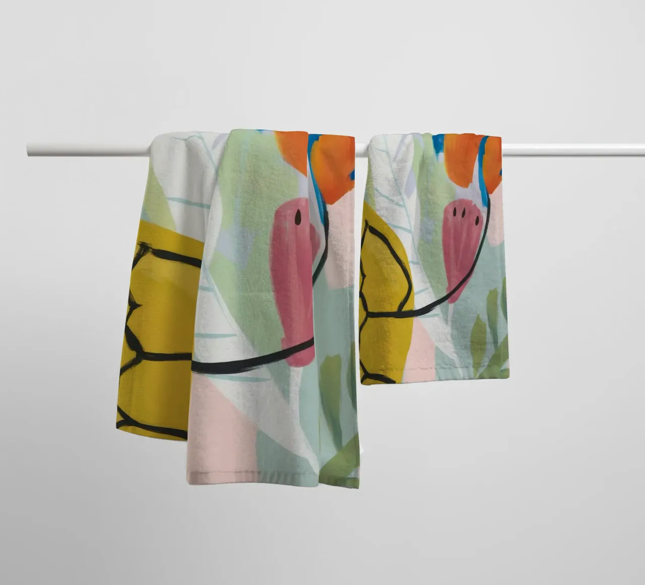 Melodia di frutta delicata asciugamano da bagno da Zep Layers