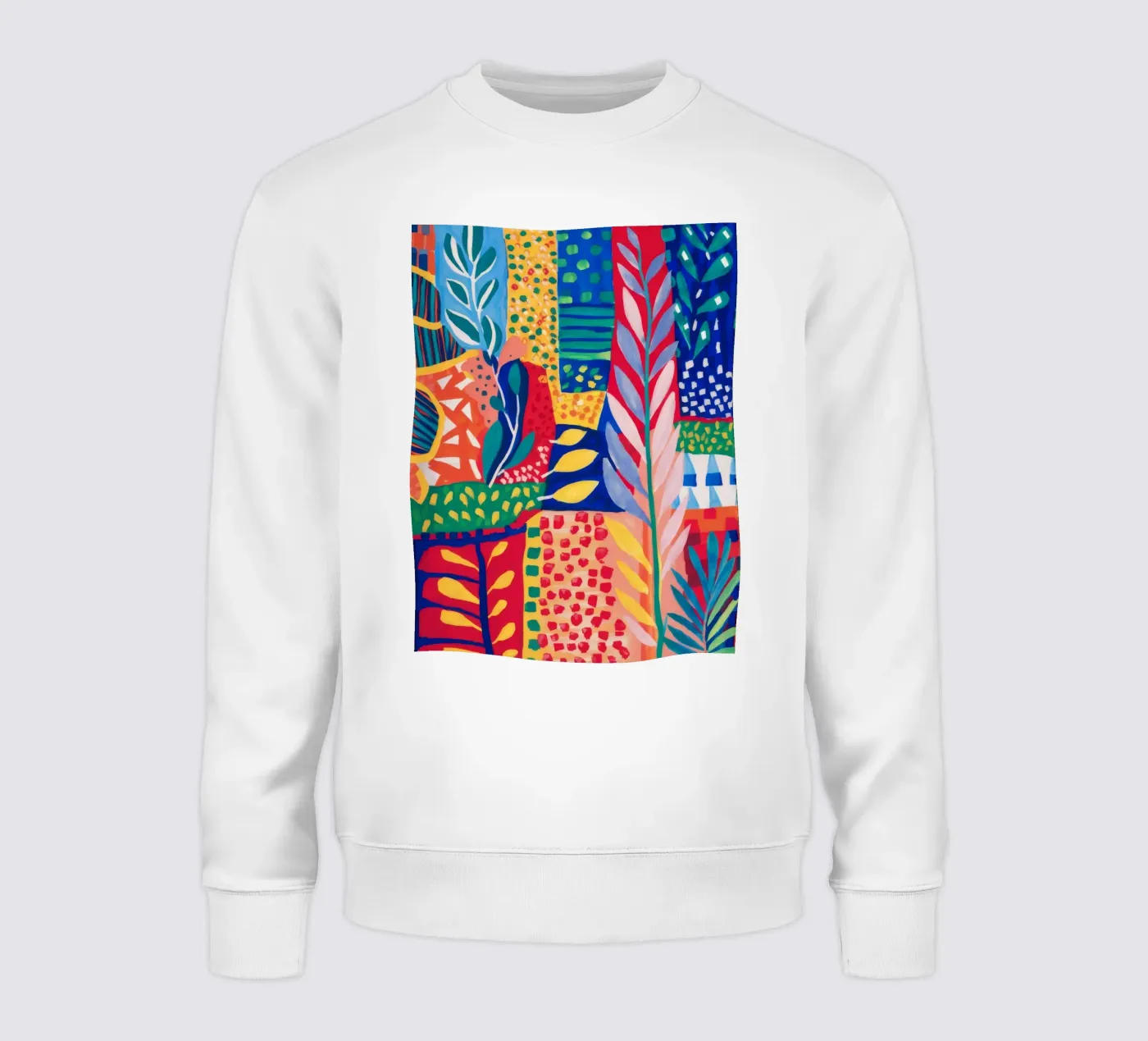 Arazzo Patchwork Jungle felpa da Zep Layers