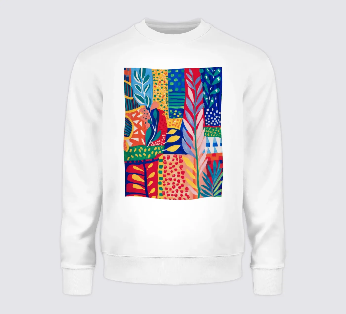 Arazzo Patchwork Jungle felpa da Zep Layers