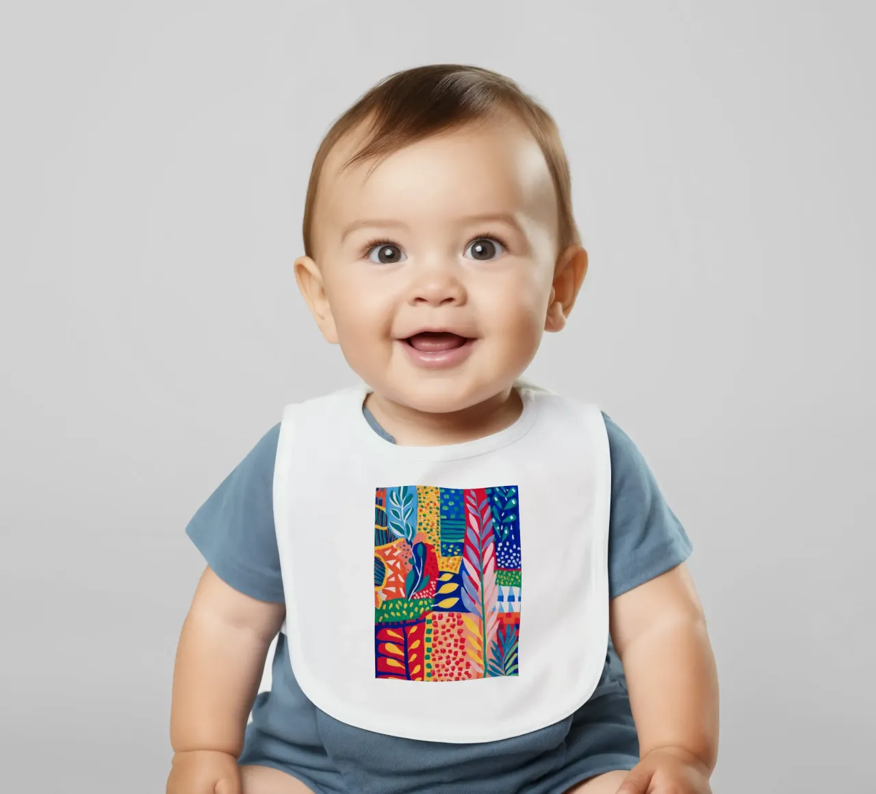 Arazzo Patchwork Jungle bavaglino da Zep Layers