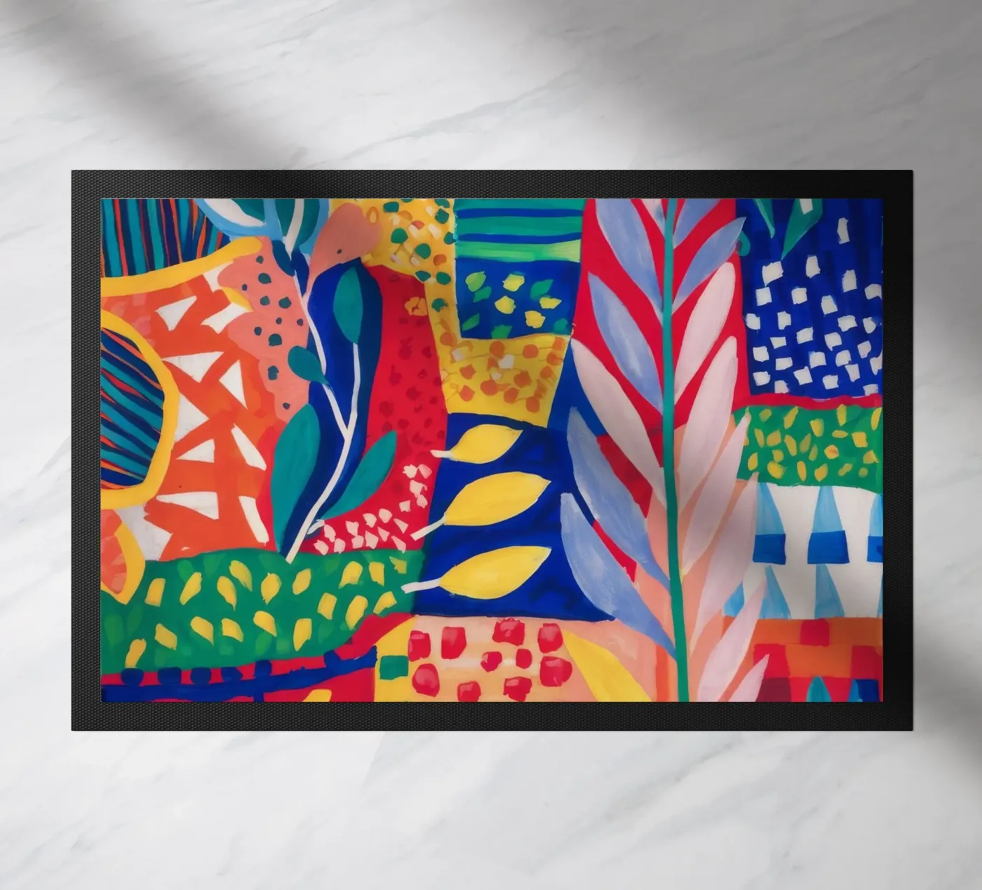 Tapisserie Patchwork Jungle paillasson de Zep Layers