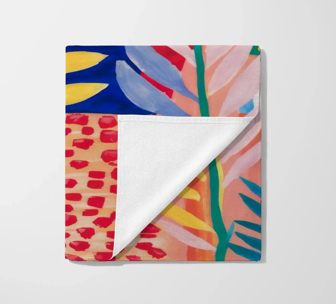 Patchwork Jungle Tapestry strandhanddoek van Zep Layers