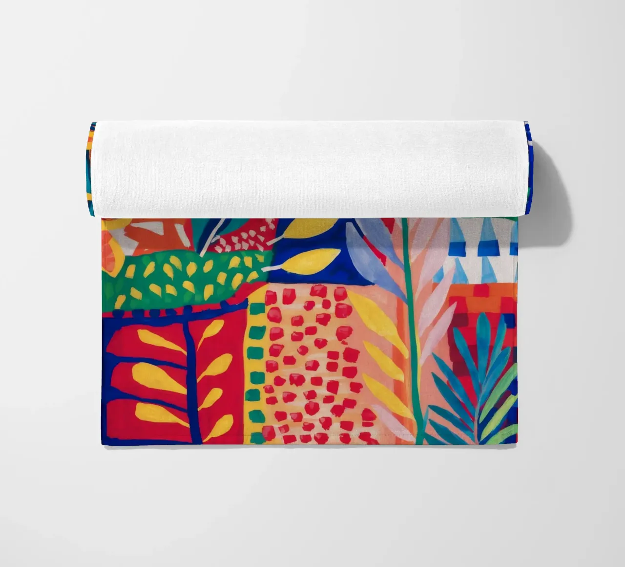 Arazzo Patchwork Jungle telo mare da Zep Layers