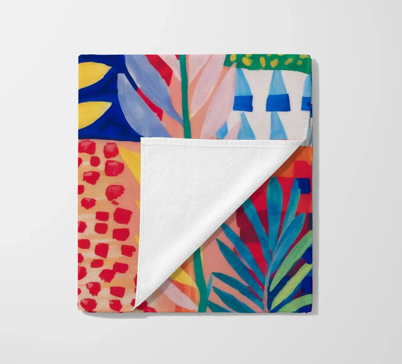 Arazzo Patchwork Jungle telo mare da Zep Layers