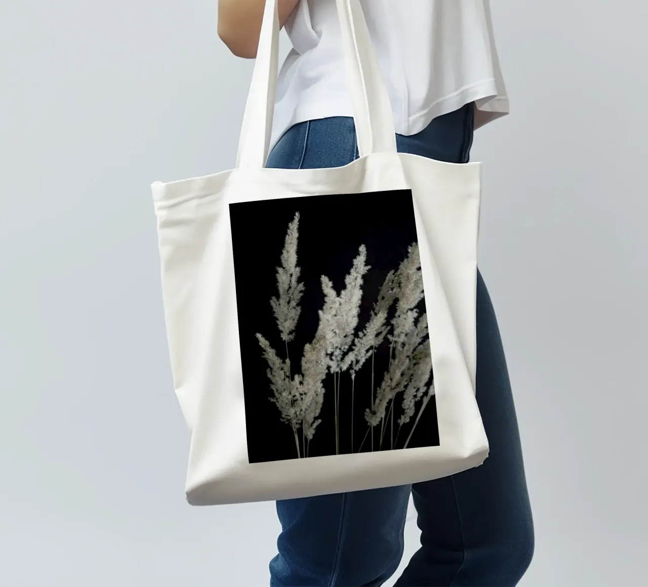 Perfect Pampas In The Dark borsa in juta da Studio Nahili