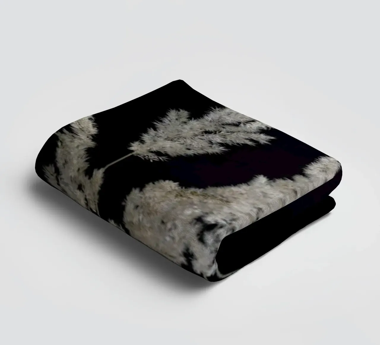Perfect Pampas In The Dark asciugamano da bagno da Studio Nahili